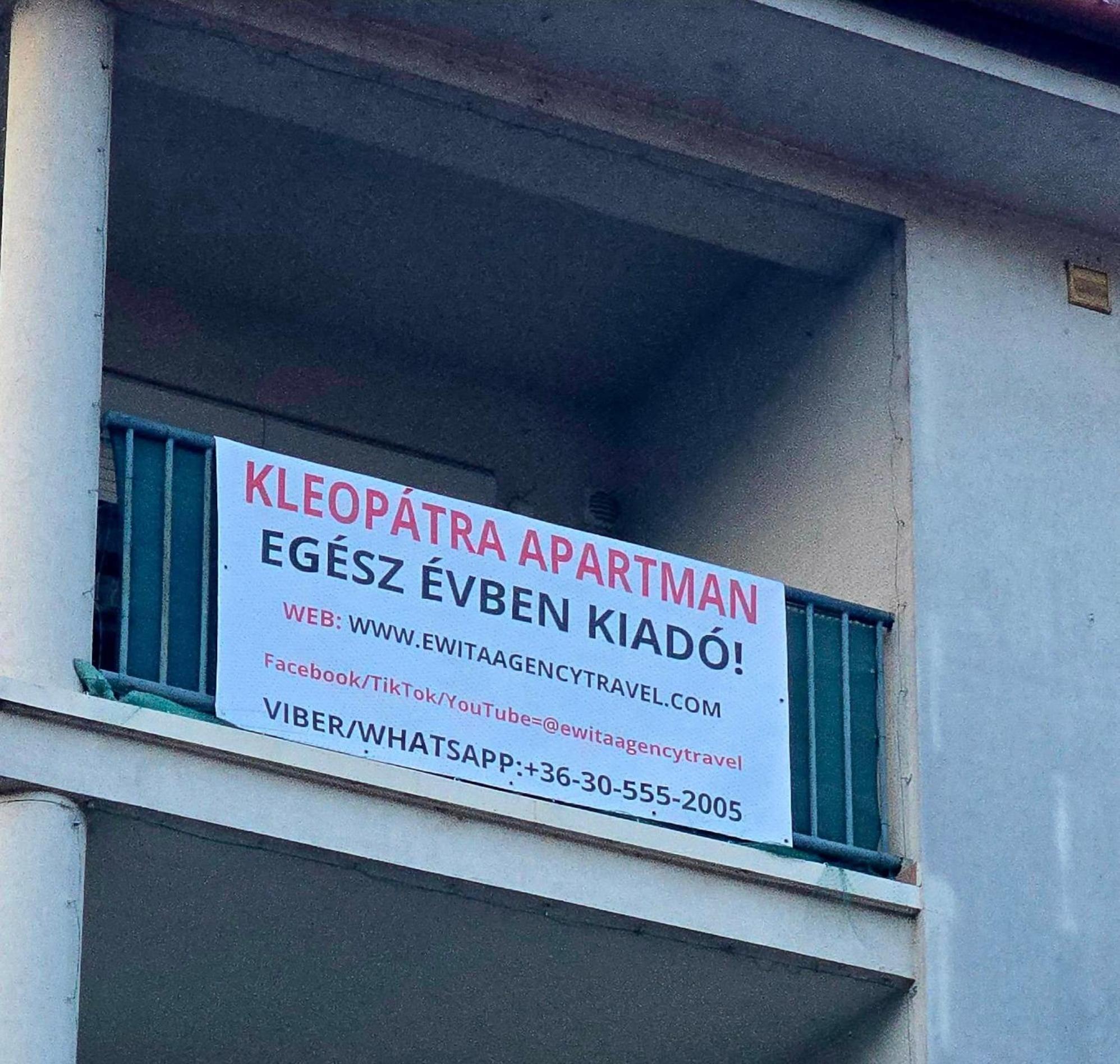 KLEOPÁTRA Stúdió Apartman Hajdúszoboszló Kültér fotó