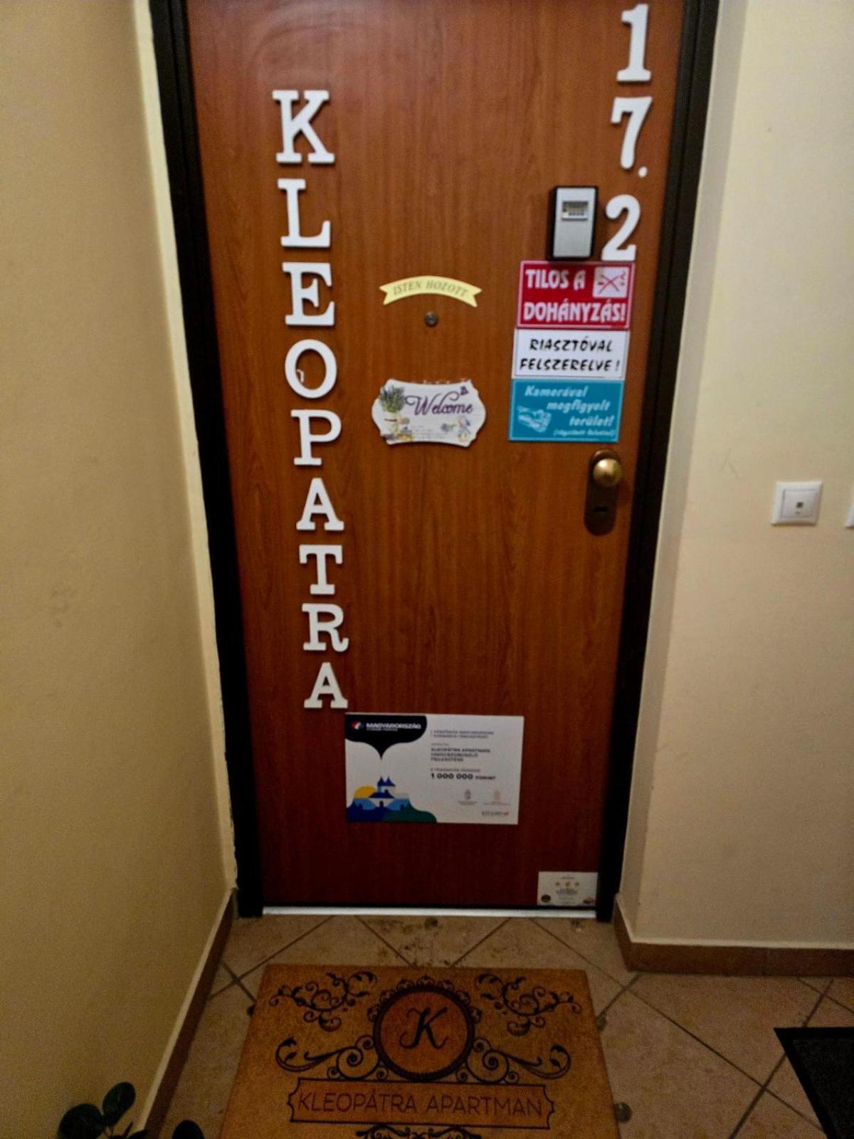 KLEOPÁTRA Stúdió Apartman Hajdúszoboszló Kültér fotó
